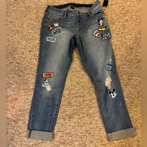 Torrid Disney Patch Jeans